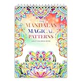 Finoly Mandalas Colorear Adultos - Libro Mandalas Colorear Adultos Magical Patterns - Libro Cuaderno...