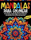 Mandalas para Colorear Niños: 55 Páginas para Colorear de Mandalas - Libros para Colorear Niños -...